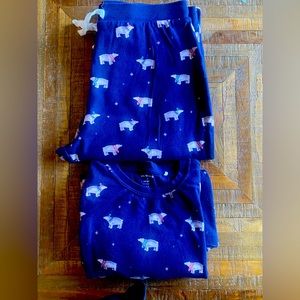 Simons x petite lem matching family Pajamas size 2-3/small